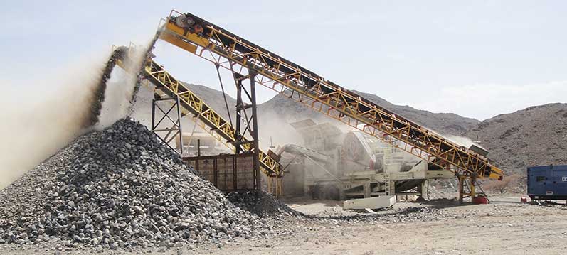 aggregate belt conveyor