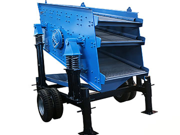 Movable Vibrating Screen