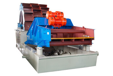 sand washing and dewatering machine