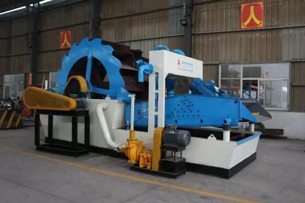 low consumption sand washing machine