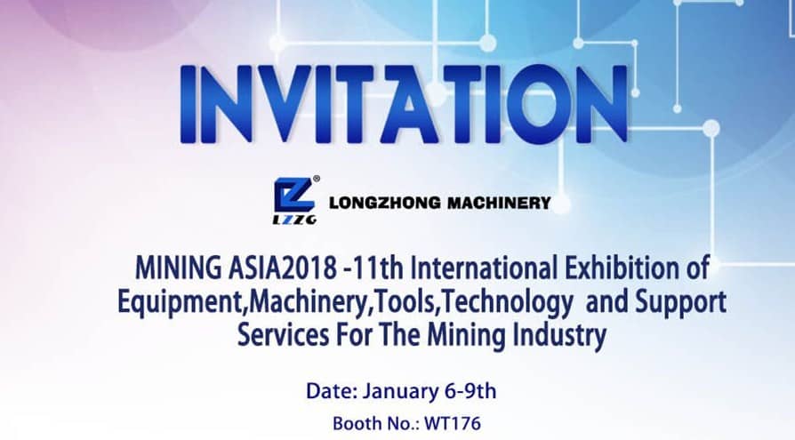 MINING ASIA2018-11th International Exhibition of Equipment, Machinery, Tools, Technology and Support Services For The Mining Industry