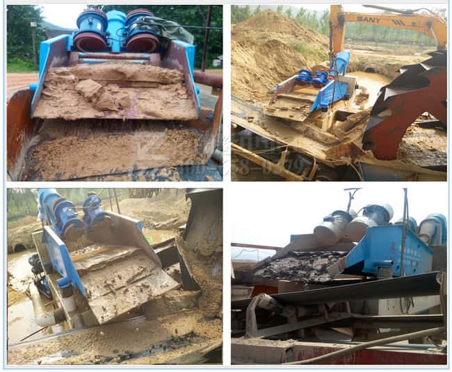 The specific application of sand processing equipment of Luoyang LZZG
