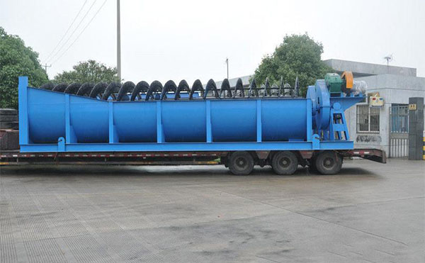 Sand screw washer