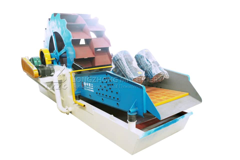 The new sand washing machine can improve economic benefit.