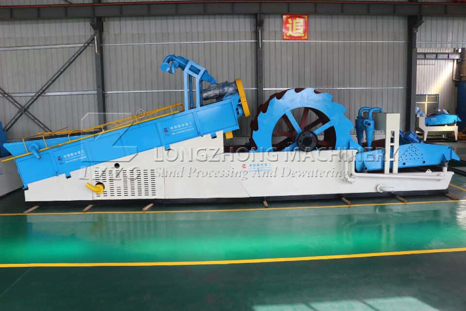 Multi Function Sand Washer is more modern.