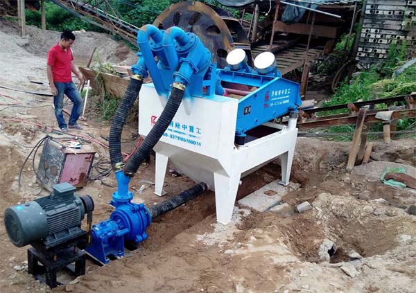silica sand recycling machine