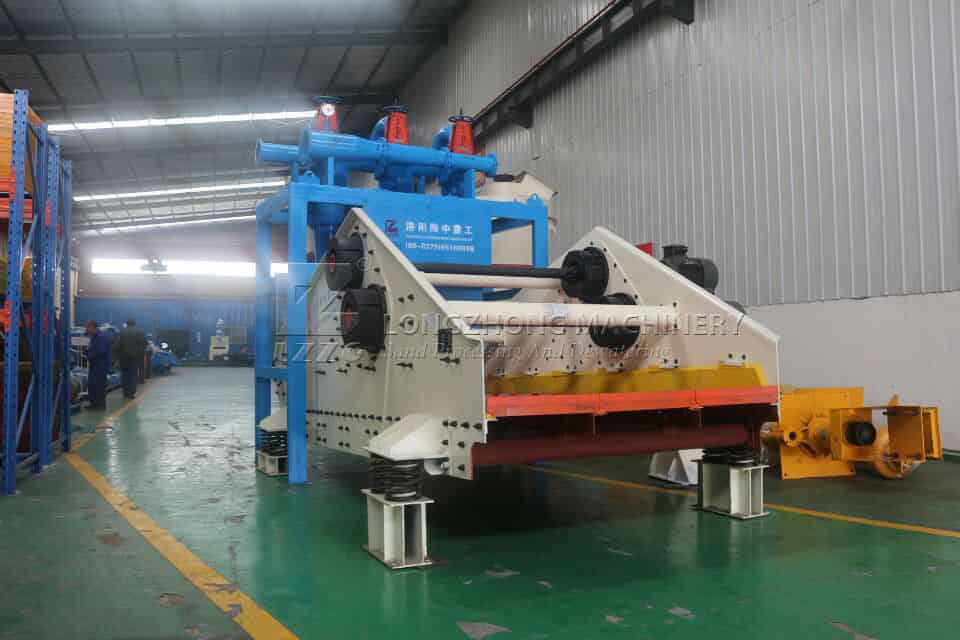 sand screen equipment for tailings