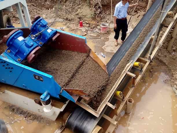 application of LZZG mobile fine sand recycling machine