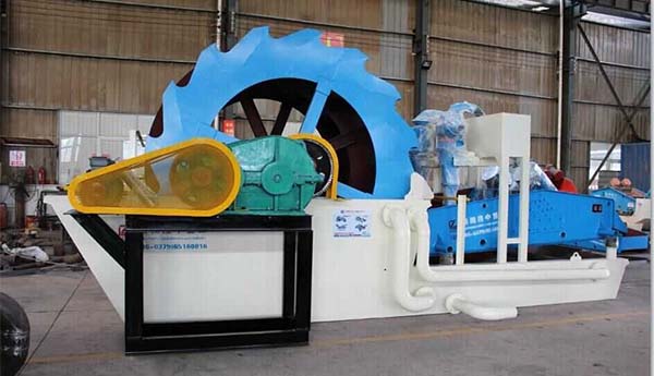 silica washing machine