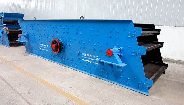 sieving of vibrating screen
