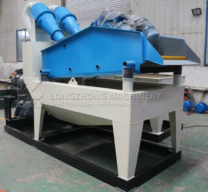 A little knowledge of dewatering find sand recycling machine