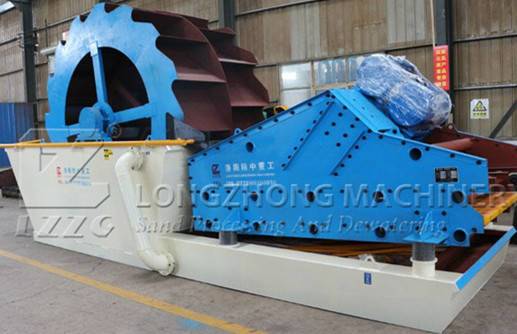 sand washing plant