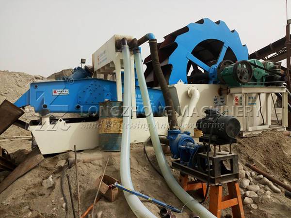 Sand washing and recycling machine solves the problem that sand contain too much soil (1)