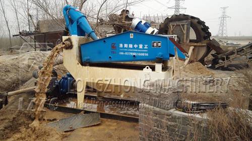 Sand washing machine in gravel production line (1)