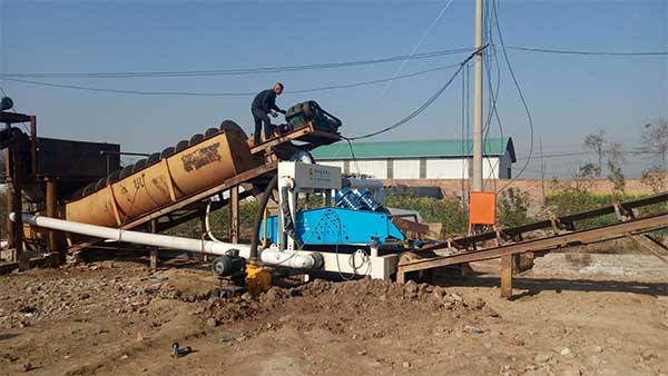 China screw sand washing machine