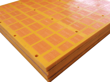 Polyurethane screen panels