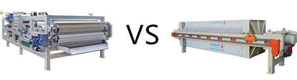 belt press vs filter press