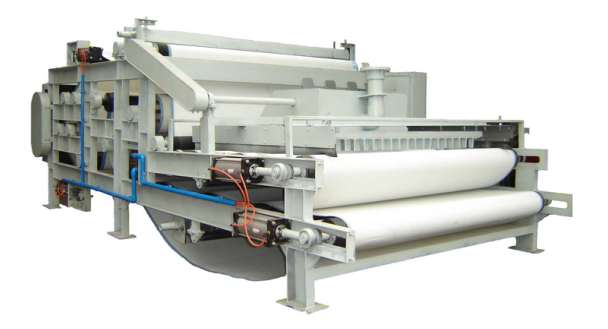 filter press for sludge dewatering