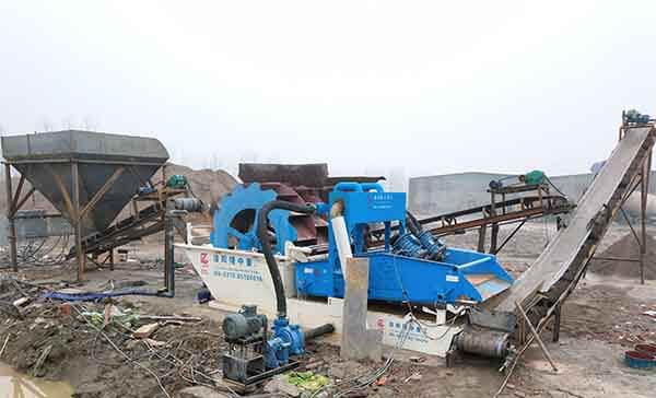 sand washing machine price