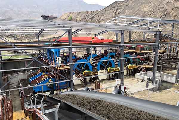 Low Water Consumption Sand Washing Plant