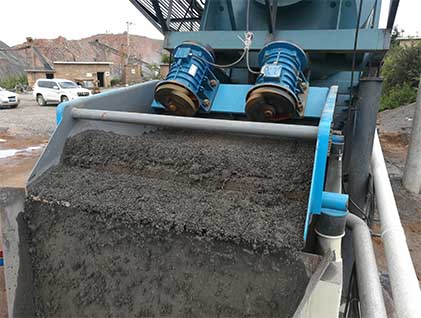 sand dewatering screen