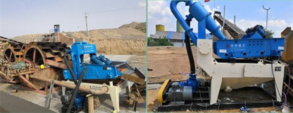 sand recycling machine