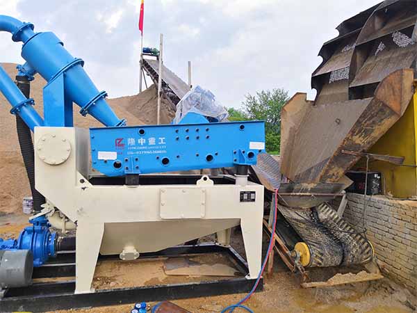 sand recycling system