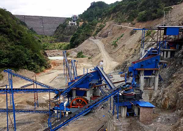 river stone washing plant process