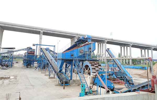 sand washing plant