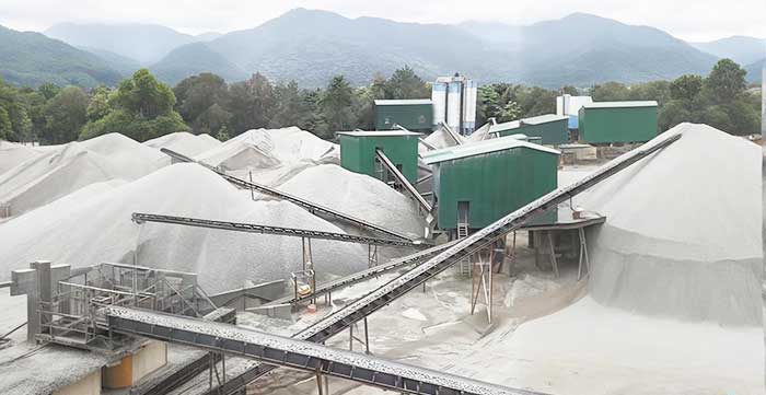 frac sand plant