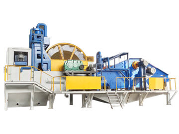 silica-scrubbing-machine