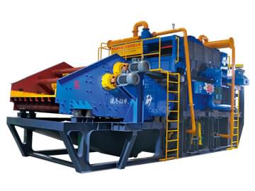 silica-scrubbing-machine