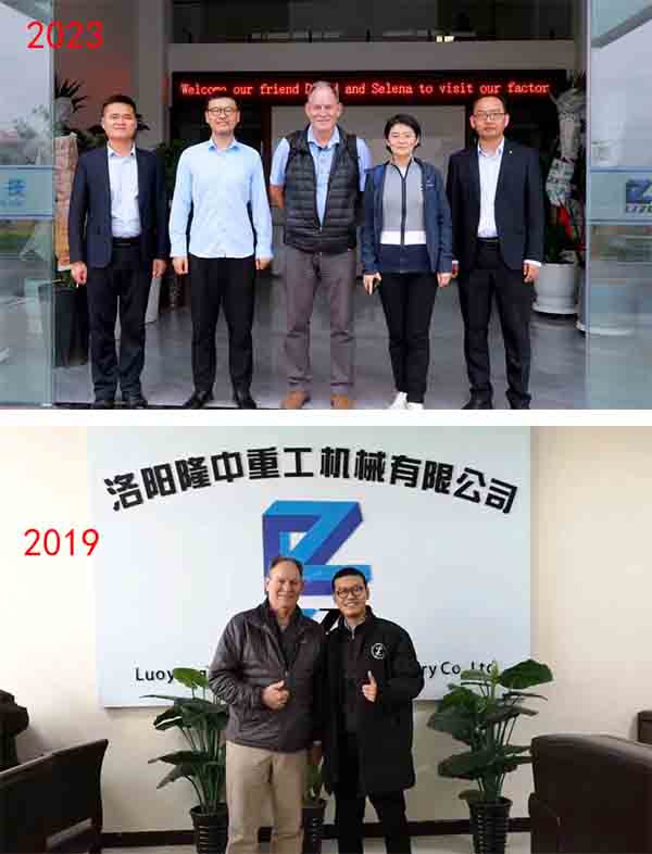 American customer visit