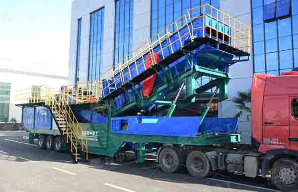 mobile sand washing plant