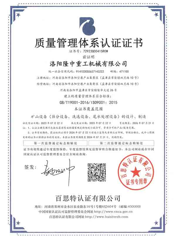 lzzg quality management system