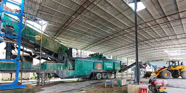 mobile sand washing plant