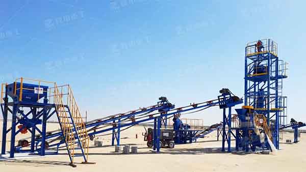 sand washing plant