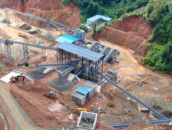 limestone production line