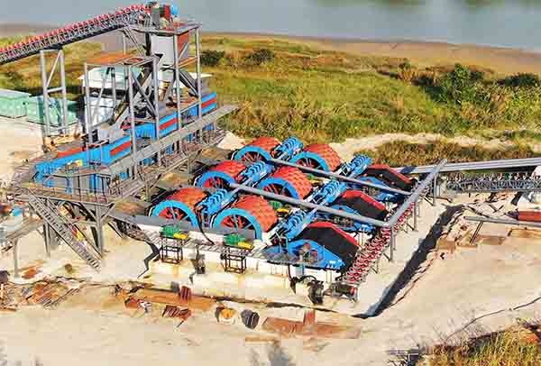sea sand washer