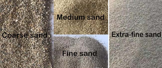 Manufactured Sand Grades