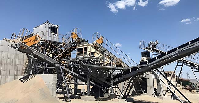 granite crushing plant